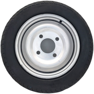 電動(dòng)三輪車實(shí)心胎300-8/350-12/400/450一12寸防扎免充氣實(shí)心輪胎